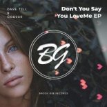 Dave Till & Codice - Don't You Say You Love Me (Original mix)