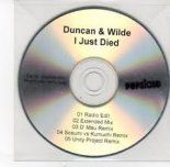 DUNCAN & WILDE - I Just Died (Radio Edit)