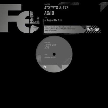 A*S*Y*S & T78 ‎– AC/ID (Original Mix)
