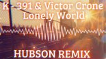 K391 & Victor Crone - Lonely World (HUBSON REMIX)