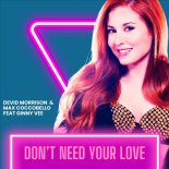 Devid Morrison & Max Coccobello Feat. Ginny Vee - Don't need your love