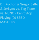 Dr. Kucho! & Gregor Salto & Serkyou vs. Tag Team vs. NUNO - Can't Stop Playing (DJ SEBIX MASHUP) FULL