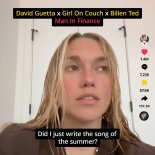 David Guetta & Girl On Couch Feat. Billen Ted - Man In Finance