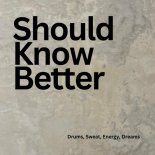 Should Know Better - Drums, Sweat, Energy, Dreams