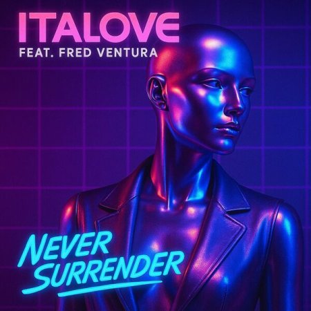Italove feat. Fred Ventura - Never Surrender (Synthwave Radio)
