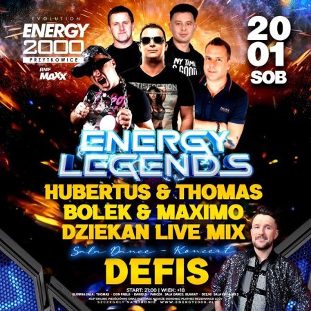DJ DZIEKAN RETRO LIVE MIX ENERGY 2000 PRZYTKOWICE ENERGY LEGENDS KEYBOARD LIVE SHOW (20.01.2024)