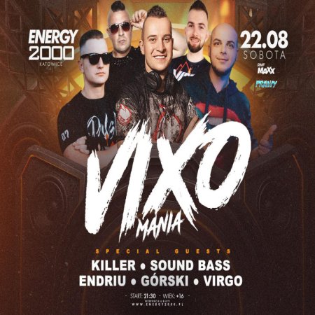 ENDRIU - ZAKOŃCZENIE WAKACJI ENERGY 2000 KATOWICE VIXOMANIA (22.08.2025)