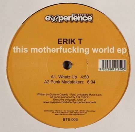 Erik T - Punk Madafakers