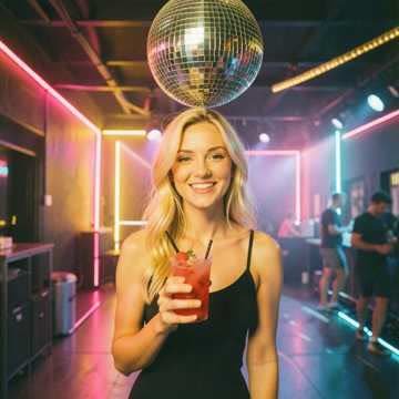 Złote światła tańczą po jej włosach