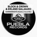Block & Crown, Erland Galjaard - Summernights (Nu Disco Vocal Mix)