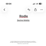 Rodle - Spring Nights